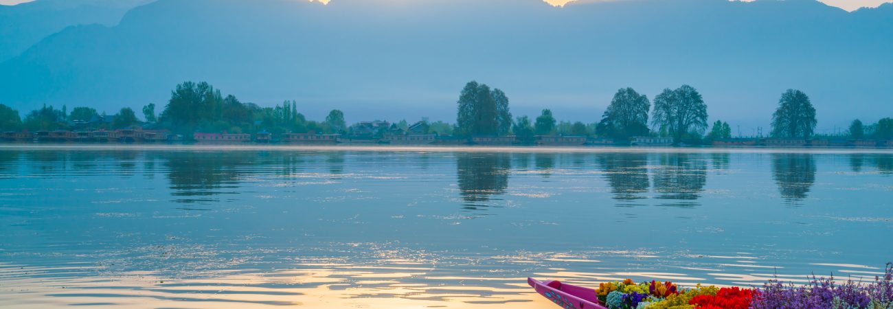 Sunrise on Dal lake, Kashmir India